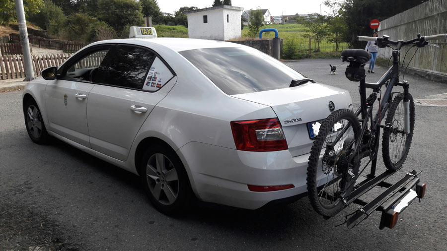 Taxi Milladoiro bicicletas 